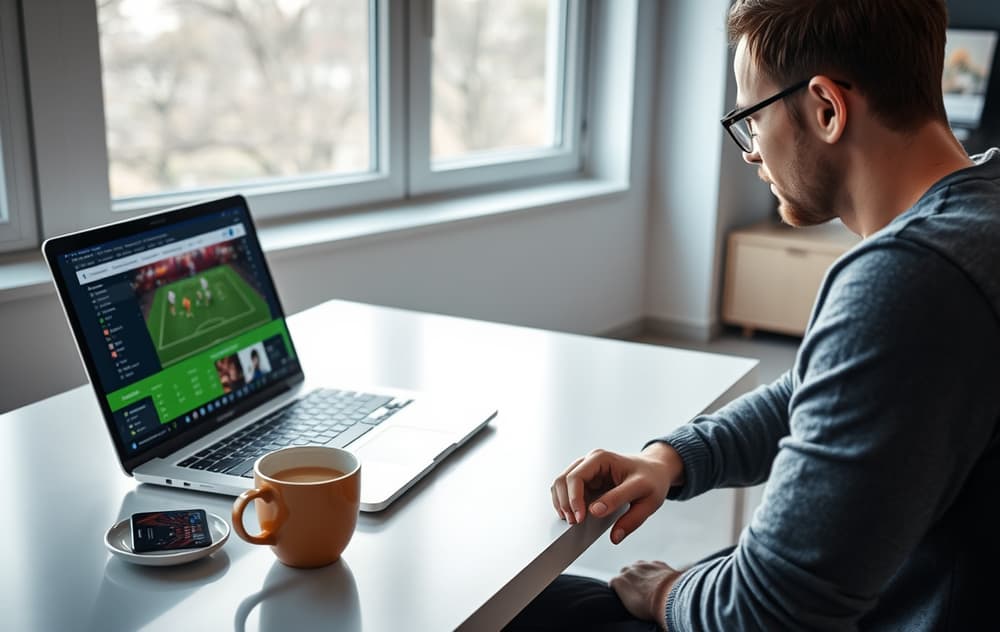Norsk spiller som sjekker odds på nye bettingsider